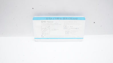 BD 383512 Nexiva Clodsed IV Cath. System 22GA x 1.00inch 33mL/min